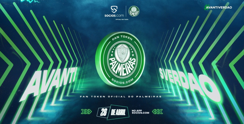 Palmeiras lança fan token mirando em maior contato com sua base de torcedores